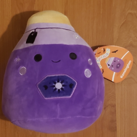 Squishmallows Other - NWT‼️ Squishmallows - Kensington The Purple Potion Bottle 💜